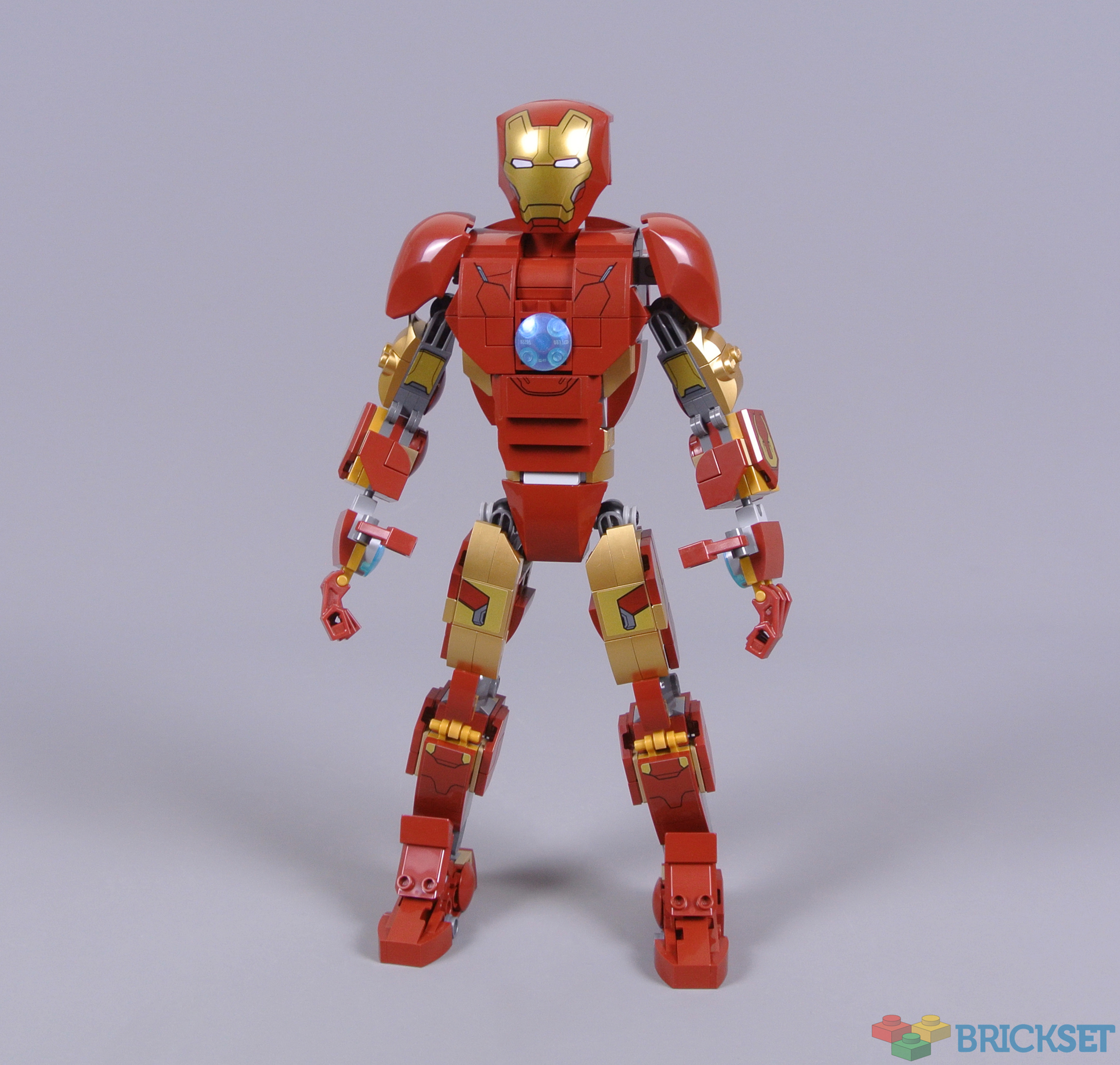 Lego iron man store arm